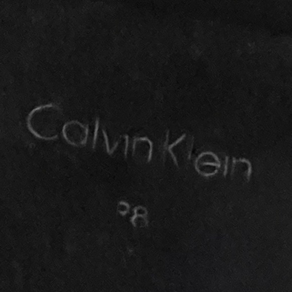 Calvin Klien Wool Silk Blend Peacoat Time Capsule Wardrobe Quiet Luxury SZ P8 - Picture 9 of 9